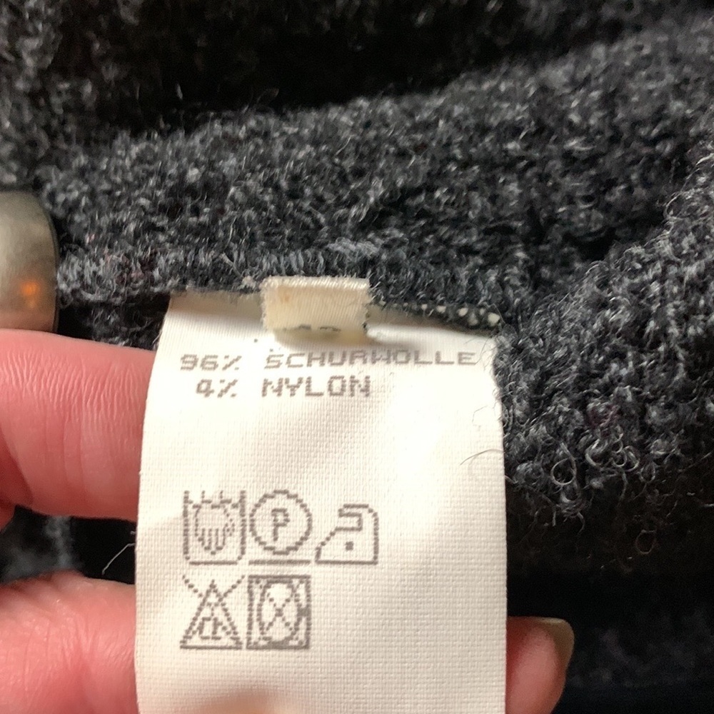 Astrifa Wool blend Bavarian jacket with velvet collar and trim Size 42 = Medium - Picture 10 of 13